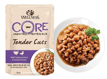 Wellness Core Tender Cuts пауч для кошек (нарезка в соусе)