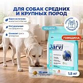 Jarvi сухой монопротеиновый полнорационный корм для взрослых собак средних и крупных пород