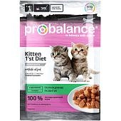 ProBalance Kitten 1st Diet пауч для котят (кусочки в желе)