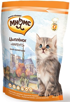 Мнямс Цыпленок Маренго корм для котят