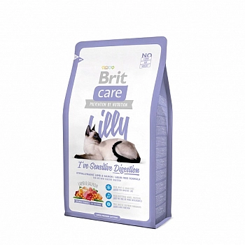 Brit Care Cat Lilly Sensitive Digestion беззерновой для кошек с чувствительным пищеварением