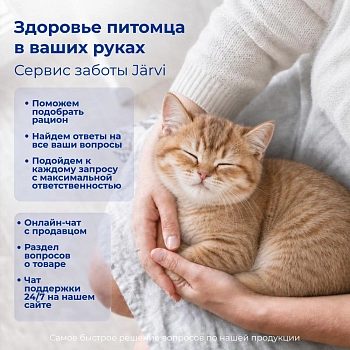 Jarvi сухой полнорационный корм для котят