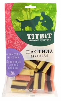 TiTBiT Пастила мясная для собак всех пород