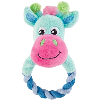 Triol игрушка мягкая Puppy "Жираф с кольцом" для щенков