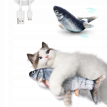 Trixie игрушка для кошек вибрирующая рыба