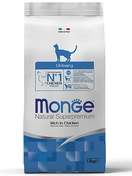 Monge Cat Urinary корм для кошек против МКБ