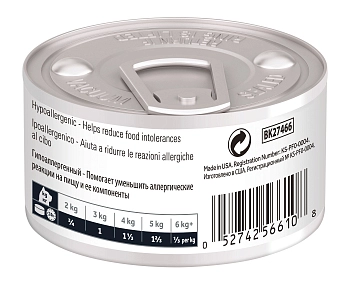 Hill's Prescription Diet z/d Food Sensitivities консервы для кошек диета при пищевой аллергии
