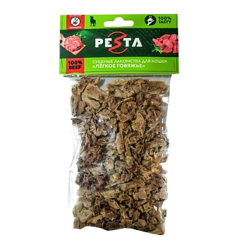 Pesta лакомство легкое говяжье для кошек