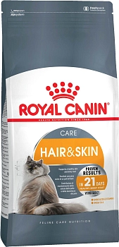 Royal Canin Hair & Skin Care для поддержания здоровья и шерсти кошек