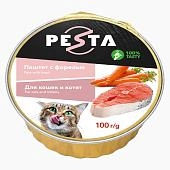 Pesta ламистер для кошек и котят паштет с форелью