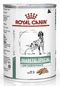 Royal Canin Diabetic Special Low Carbohydrate для собак при сахарном диабете (паштет)