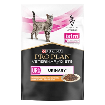 Pro Plan Veterinary Diets UR Urinary пауч для кошек при МКБ
