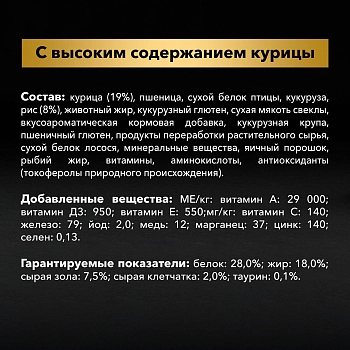 Pro Plan Large Adult Athletic корм для взрослых собак крупных пород атлетического телосложения