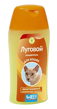 Шампунь Луговой инсектицидный для кошек
