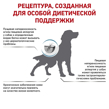 Royal Canin Anallergenic корм для собак с пищевой аллергией