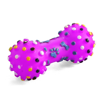 Triol игрушка из винила "Гантель с шипами" для собак