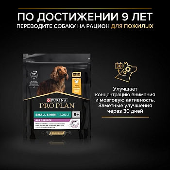Pro Plan Small & Mini Adult Sensitive Skin корм для взрослых собак мелких и карликовых пород