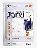 Jarvi Preventive diet line Renal пауч для кошек для профилактики заболеваний почек (соус)