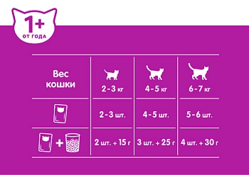Whiskas "Праздничный рецепт" пауч для кошек (паштет)
