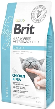 Brit Veterinary Diet Obesity корм при избыточном весе для кошек
