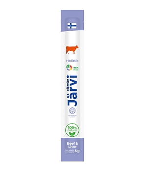 Jarvi мясные колбаски для котят и кошек с говядиной и печенью