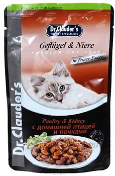 Dr. Clauder's пауч для кошек