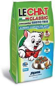 Lechat Cat Gusto Tris Трио вкусов корм для взрослых кошек