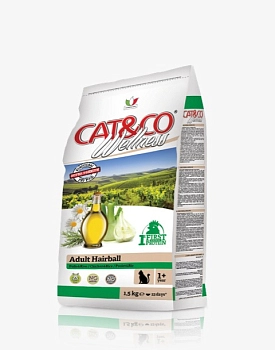 Wellness Cat&Co Adult Hairball корм для взрослых кошек для вывода шерсти