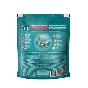 Purina One корм для кастрированных котов и стерилизованных кошек