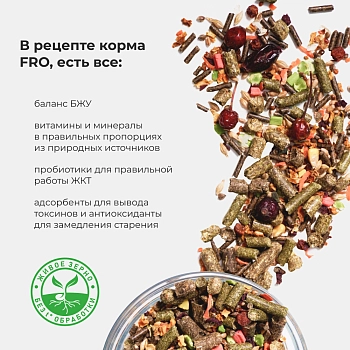 FRO корм для шиншилл и дегу