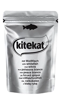 Kitekat пауч для кошек кусочки в соусе