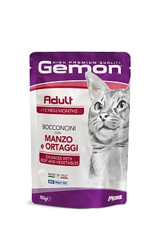 Gemon Cat Adult пауч для кошек