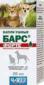 Барс Форте капли ушные