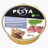Pesta ламистер для кошек и котят паштет с ягнёнком