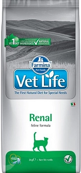 Vet Life Cat Renal корм для кошек при заболевании почек