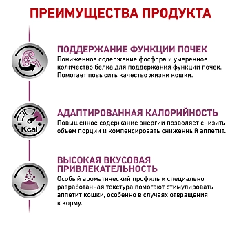 Royal Canin Renal пауч для кошек при хронической почечной недостаточности (кусочки в соусе)
