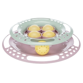 Trixie Junior Circle игрушка для котят башня с мячиком