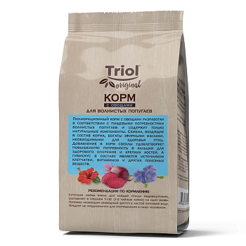 Triol Original корм с овощами для волнистых попугаев