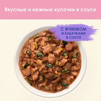 Cat Chow пауч для котят (кусочки в соусе)