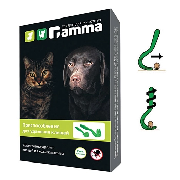 Гамма Приспособление для удаления клещей