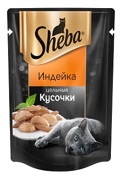 Sheba Цельные кусочки пауч для кошек