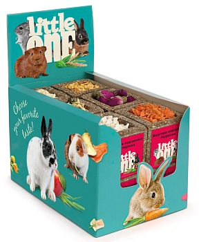 Little One Корзинка из луговых трав с наполнением (пастернак, цукини, морковь, яблоко, роза, тыква)