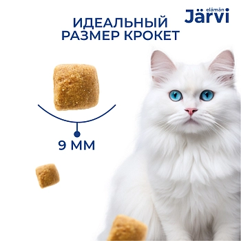 Jarvi сухой полнорационный корм для стерилизованных кошек и кастрированных котов