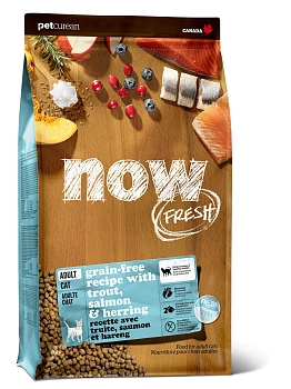 NOW Fresh Grain Free Adult корм беззерновой для взрослых кошек с чувствительным пищеварением