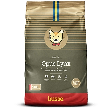 Husse Opus Lynx Grainfree корм беззерновой для взрослых кошек