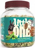 Little One Плющеный горох для грызунов (230 г.)