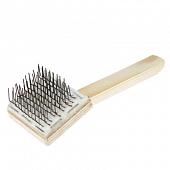 Пуходерка деревянная Зооник "Кавказец"