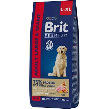 Brit Premium Dog Adult Large and Giant для взрослых собак крупных и гигантских пород