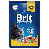 Brit Premium пауч для кошек (кусочки в соусе)