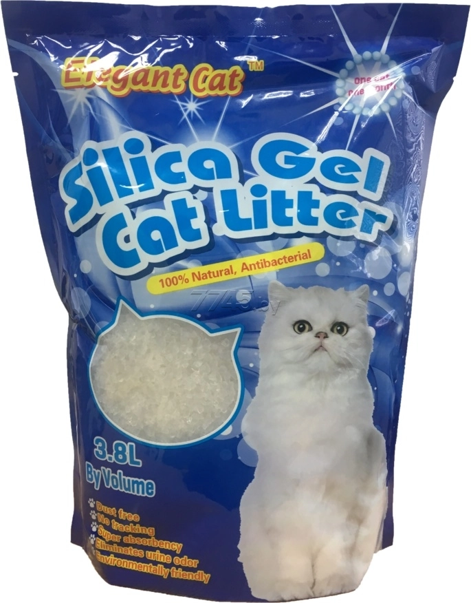 Elegant Cat наполнитель силикагелевый впитывающий